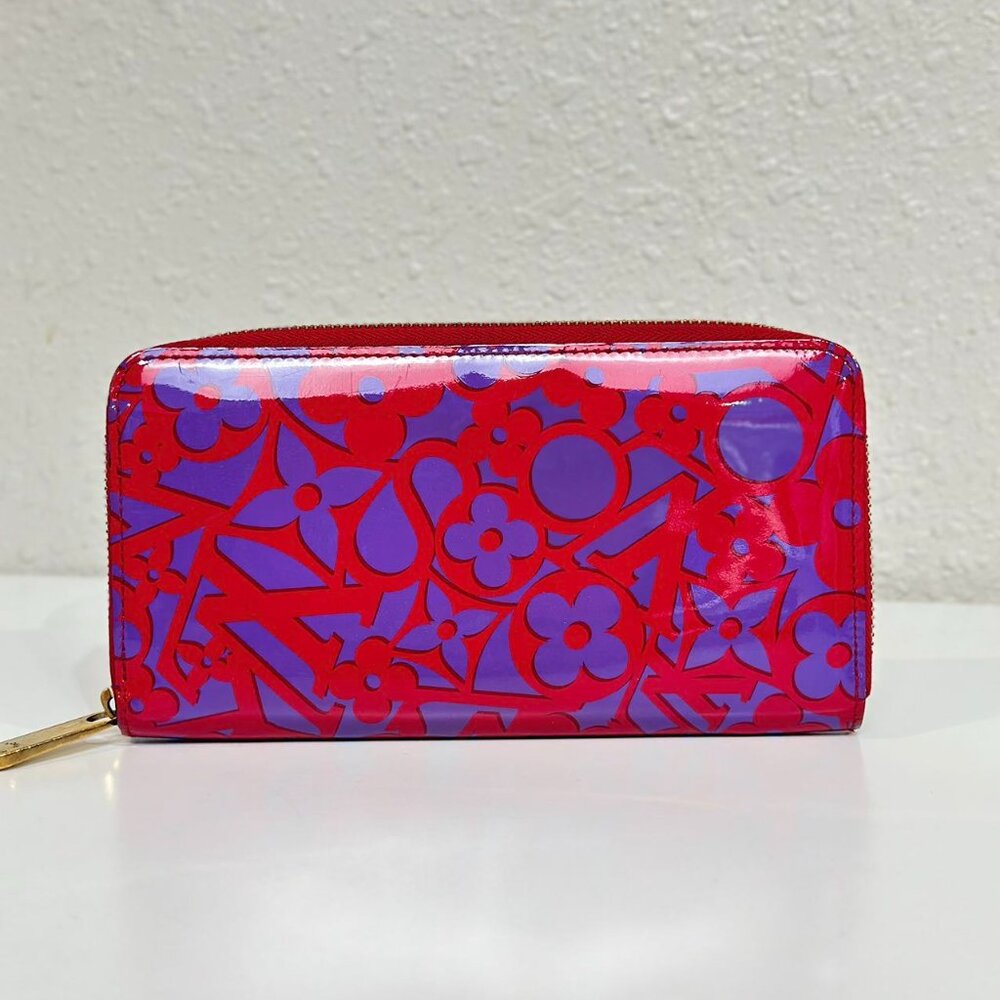 Louis Vuitton Red Patent Leather Wallet